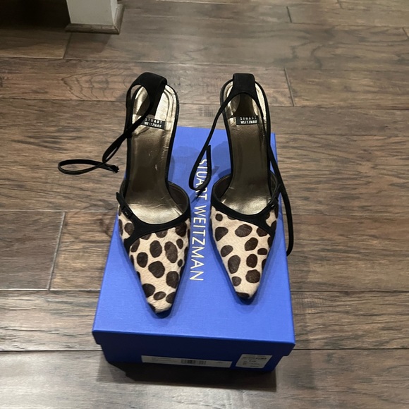 Stuart Weitzman cheetah high heels - Picture 3 of 4